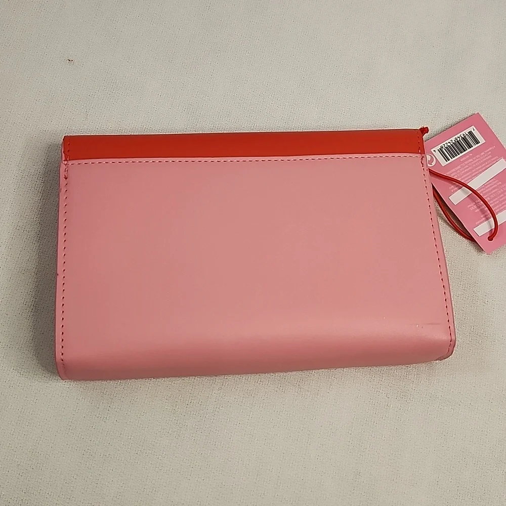 Juicy Couture Two-tone Crossbody Bag with Lily Pulitzer ID Keychain Coin Purse